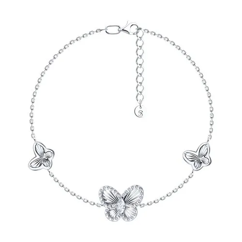 Brățară din argint cu Cubic Zirconia Incolor
