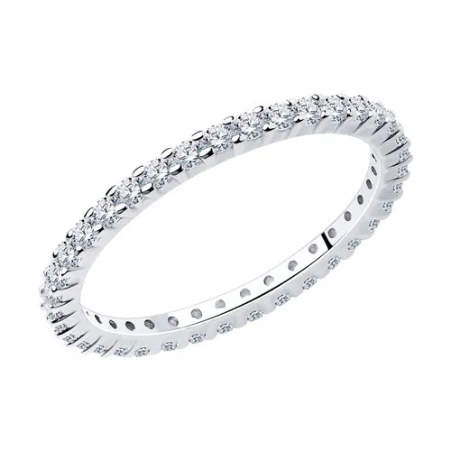 Inel din argint cu Cubic Zirconia Incolor