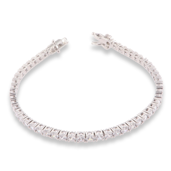 Bratara Tennis din argint  cu pietre Cubic zirconia