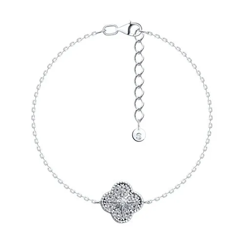 Brățară din argint cu Cubic Zirconia Incolor