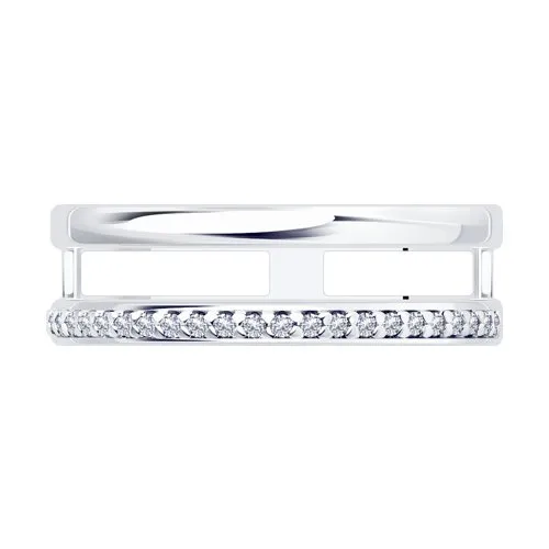 Inel din argint cu Cubic Zirconia Incolor
