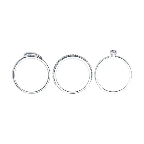 Inel din argint cu Cubic Zirconia Incolor