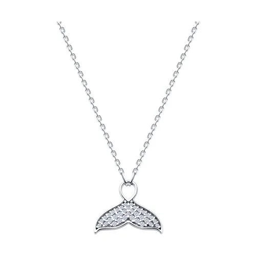 Colier din argint cu Cubic Zirconia Incolor