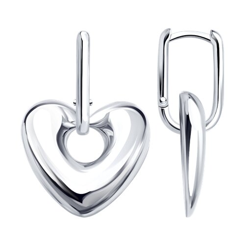 Cercei Creole din argint  fără pietre