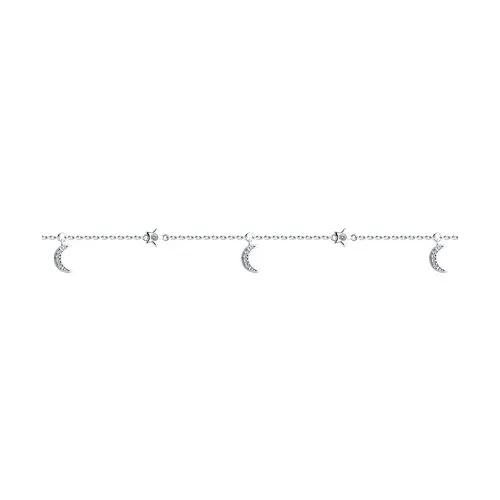 Brățară Stea din argint cu Cubic Zirconia Incolor