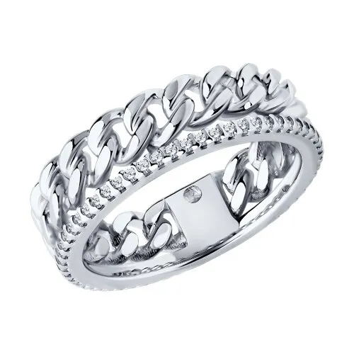 Inel din argint cu Cubic Zirconia Incolor