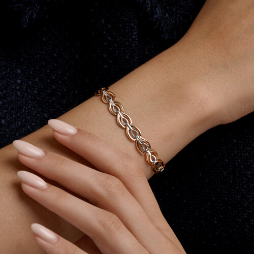 Brățară din aur roșu fără pietre