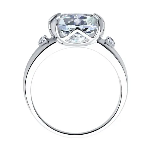 Inel din argint cu Cubic Zirconia Incolor