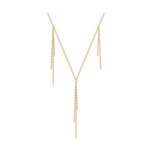 Colier din aur roșu fără pietre