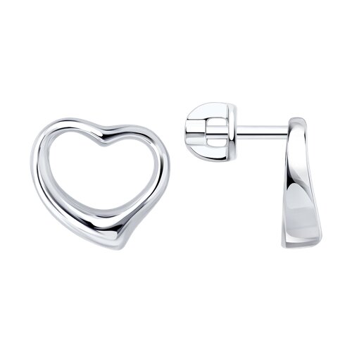 Cercei Pusete din argint  fără pietre