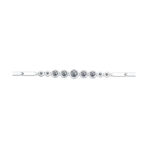 Brățară din argint cu Cubic Zirconia Incolor
