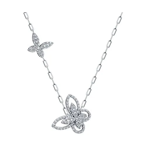 Colier din argint cu Cubic Zirconia Incolor