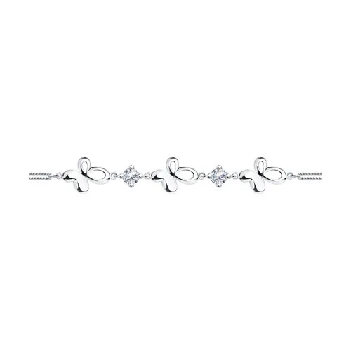 Brățară din argint cu Cubic Zirconia Incolor