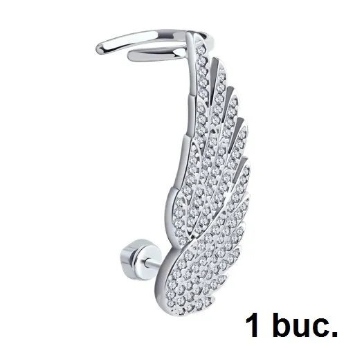 Cercel din argint cu Cubic Zirconia Incolor