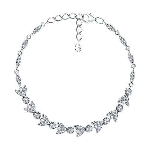 Brățară din argint cu Cubic Zirconia Incolor