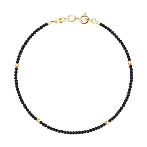 Brățară din aur roșu cu Spinel natural