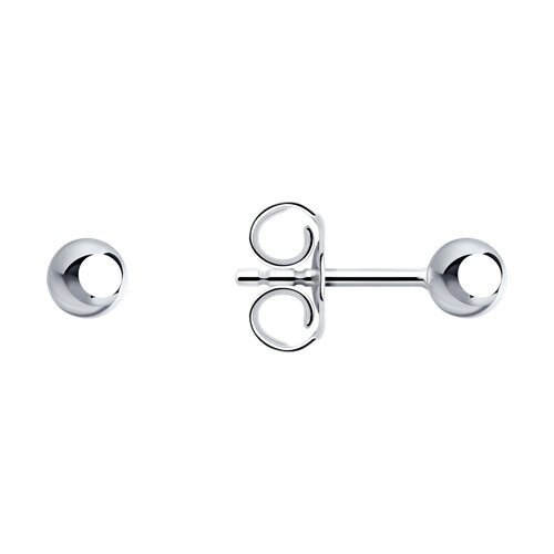 Cercei Pusete din argint  fără pietre