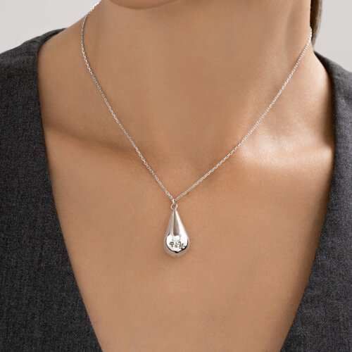 Colier din argint  fără pietre