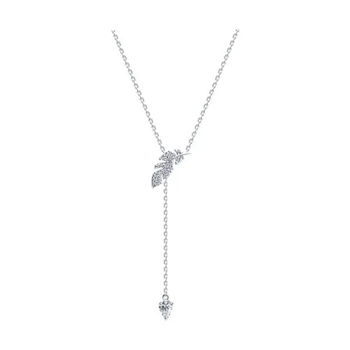 Colier din argint cu Cubic Zirconia Incolor