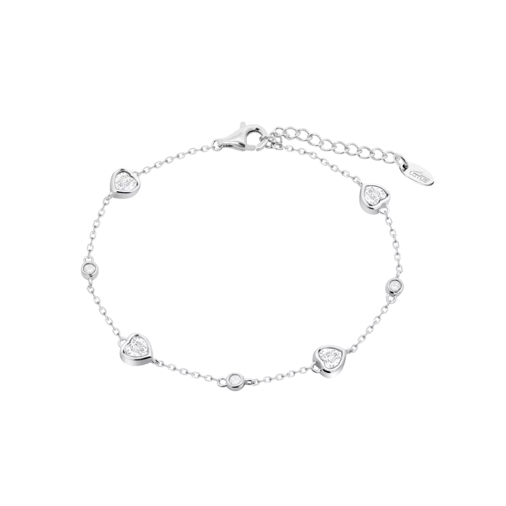 Brățară Love din argint  cu pietre Cubic Zirconia Incolor