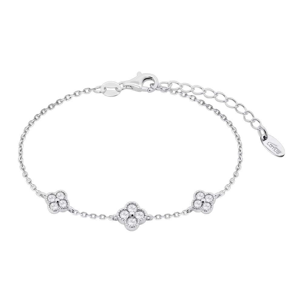 Brățară din argint  cu pietre Cubic Zirconia Incolor