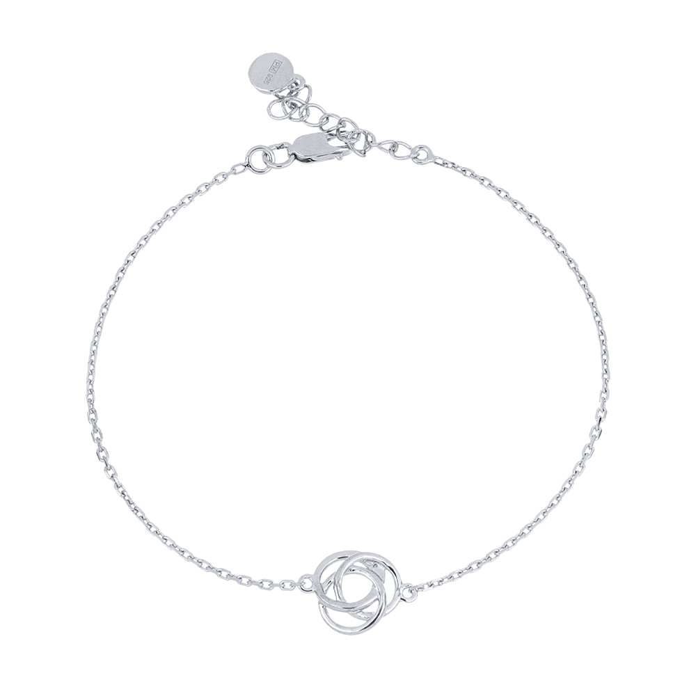 Brățară din argint  cu pietre Cubic Zirconia Incolor
