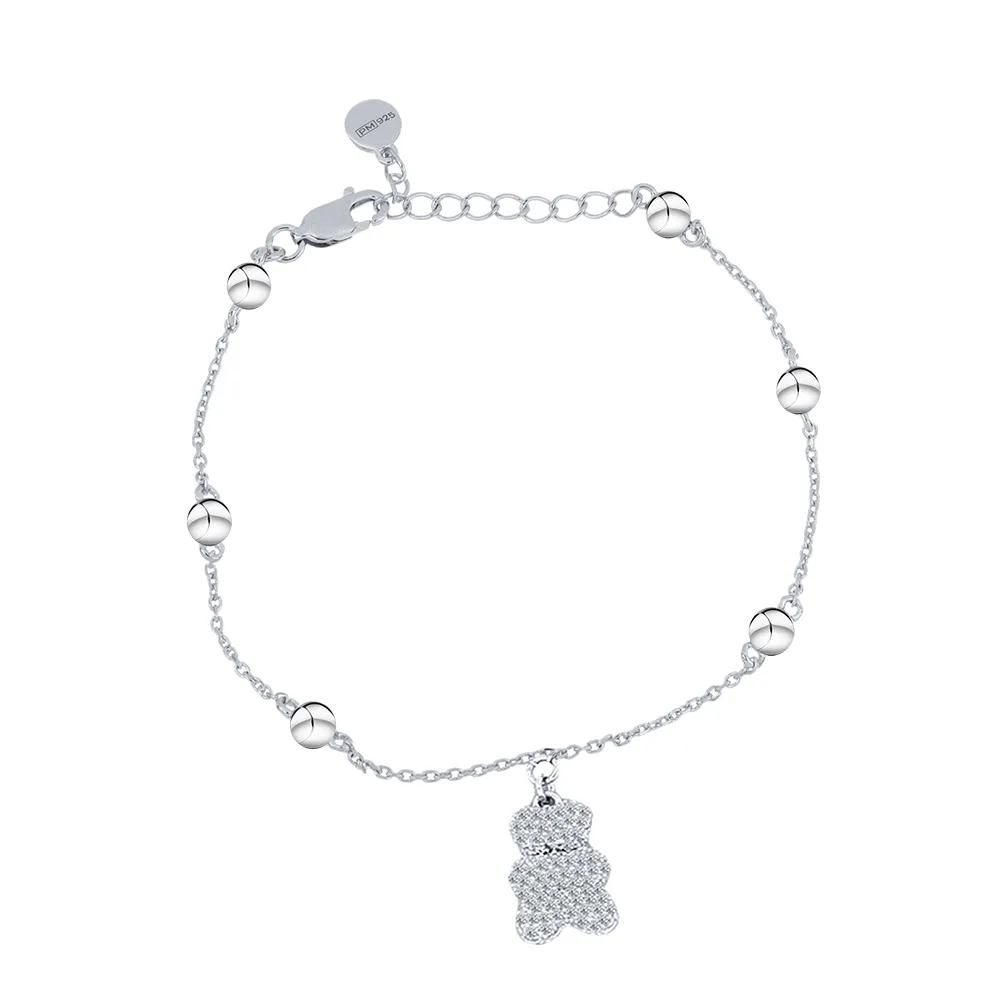 Brățară din argint cu Cubic Zirconia Incolor