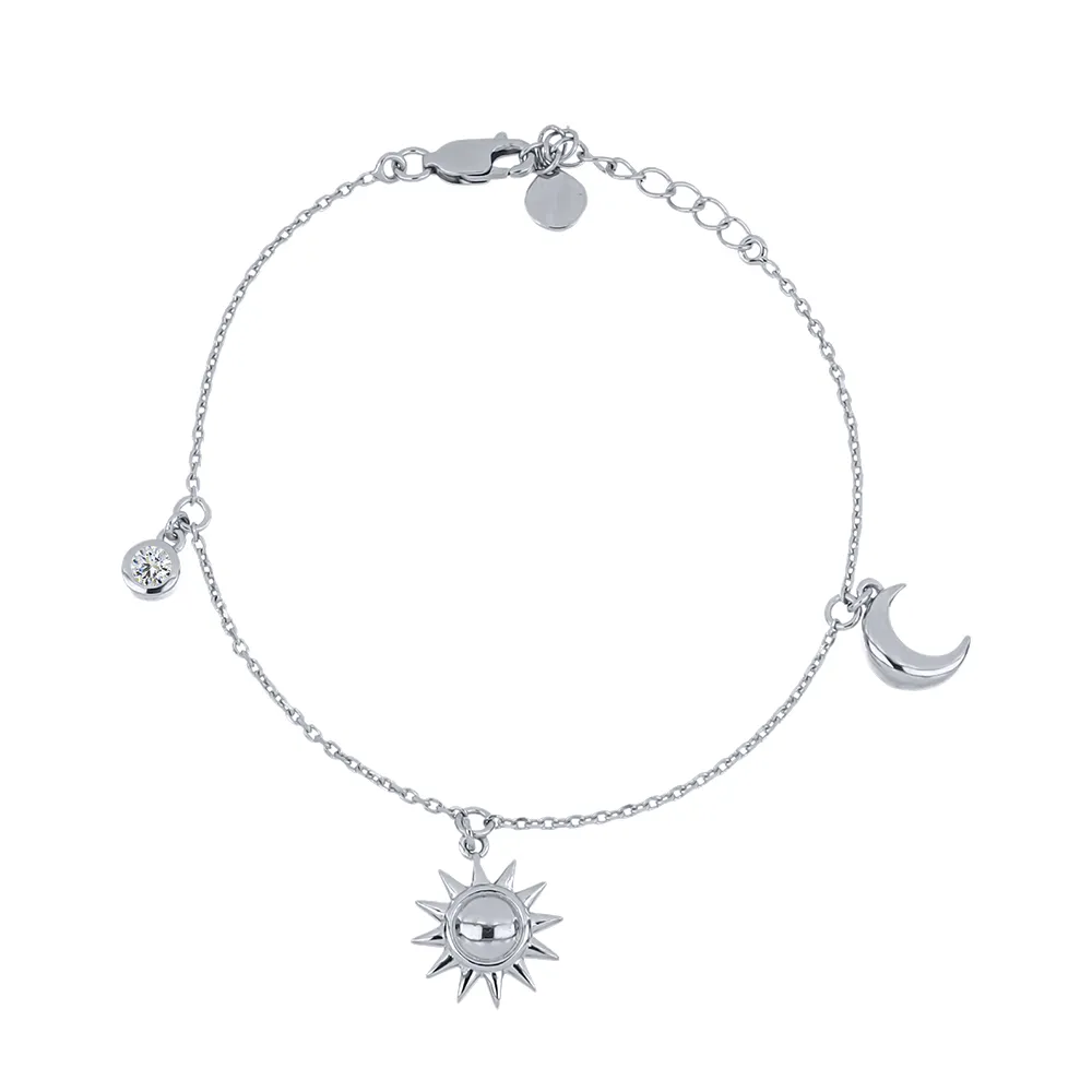 Brățară din argint cu Cubic Zirconia Incolor