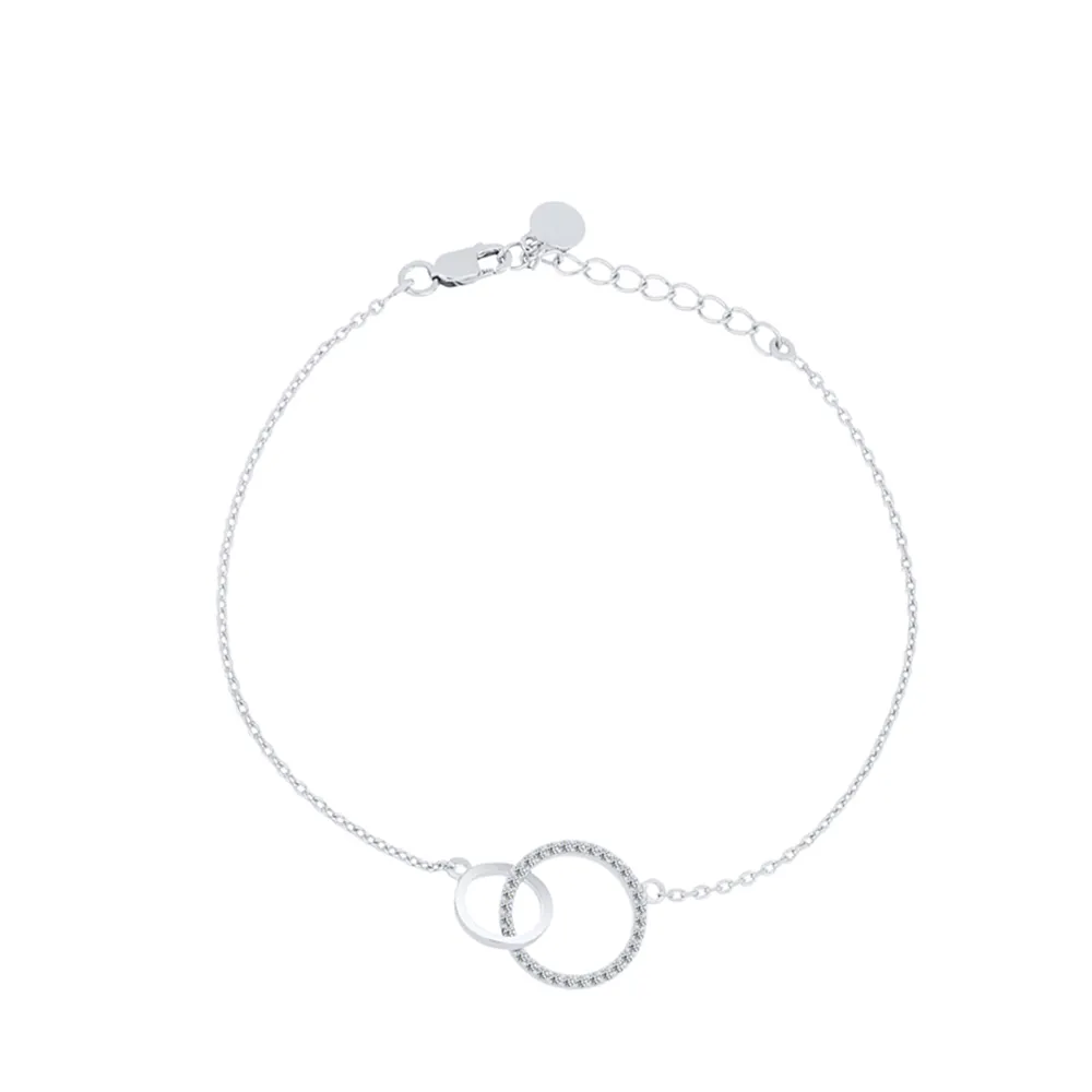 Brățară din argint cu Cubic Zirconia Incolor