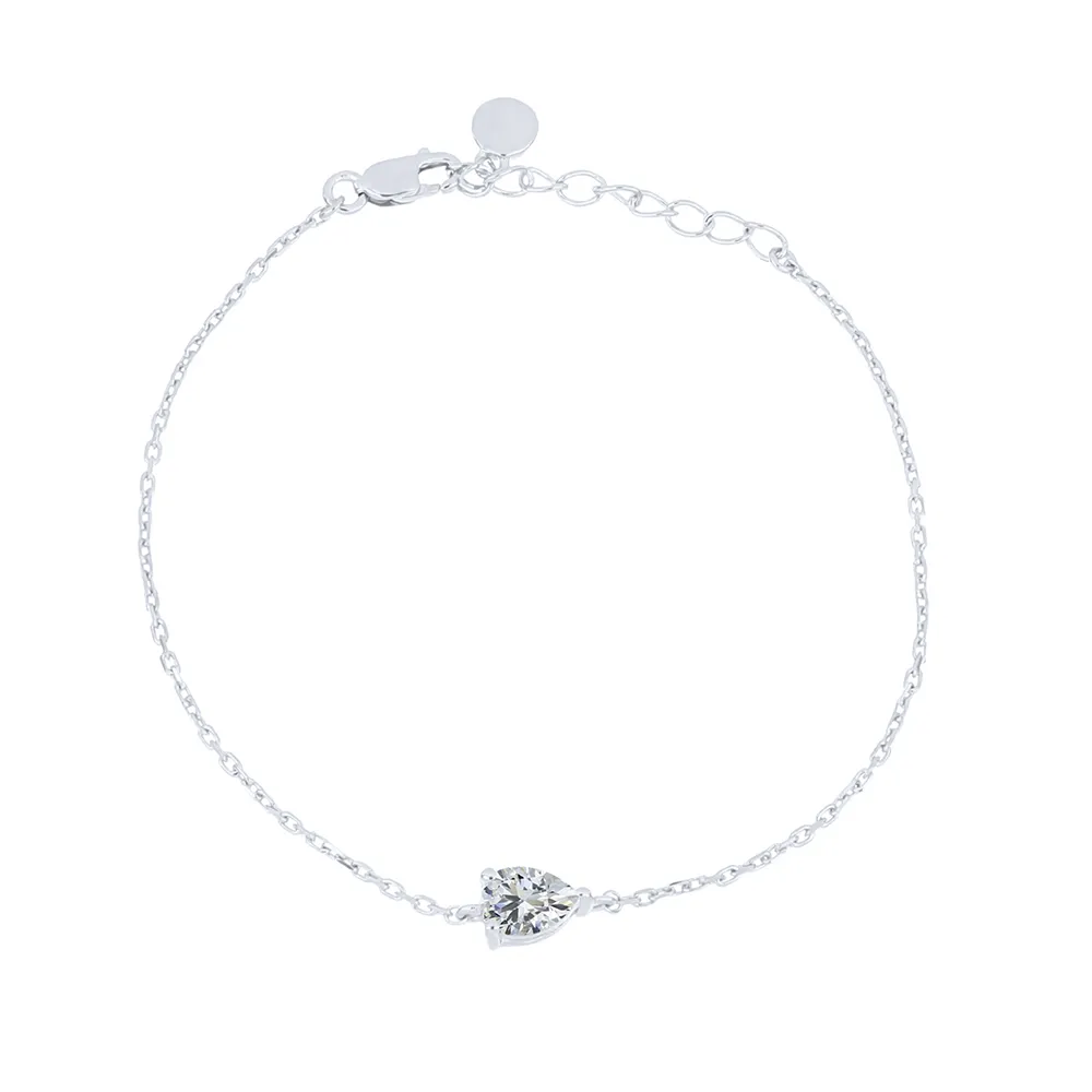 Brățară din argint cu Cubic Zirconia Incolor