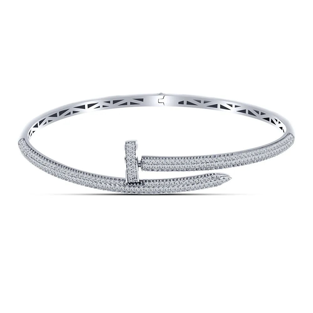 Brățară din argint cu Cubic Zirconia Incolor