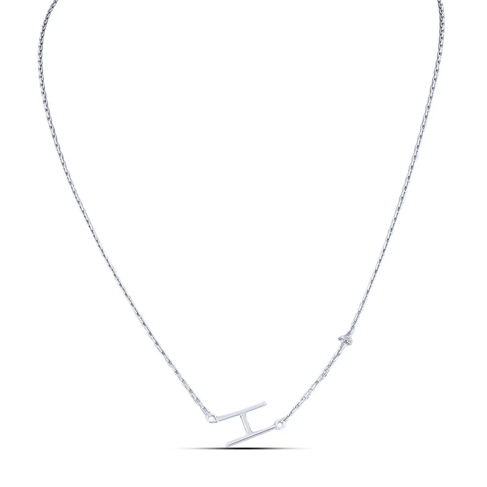 Colier din argint cu Cubic Zirconia Incolor