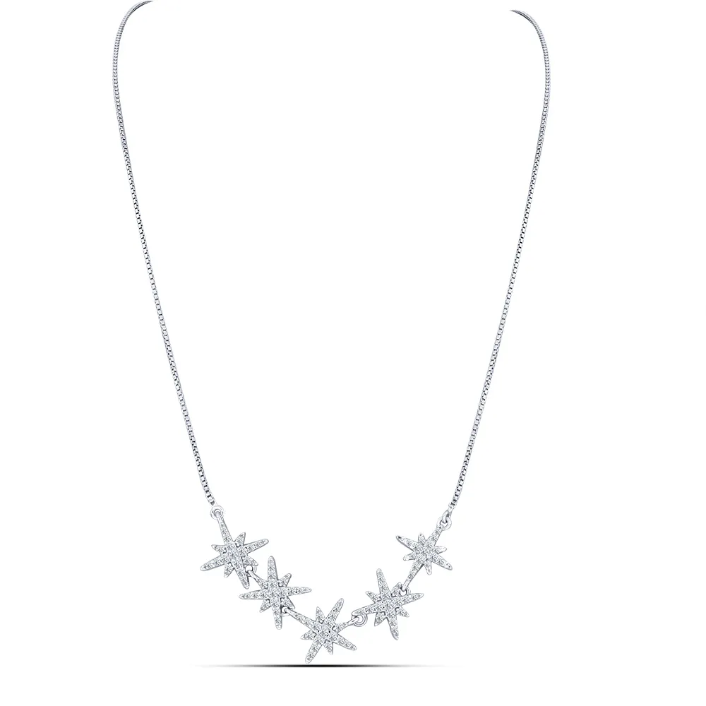 Colier din argint cu Cubic Zirconia Incolor