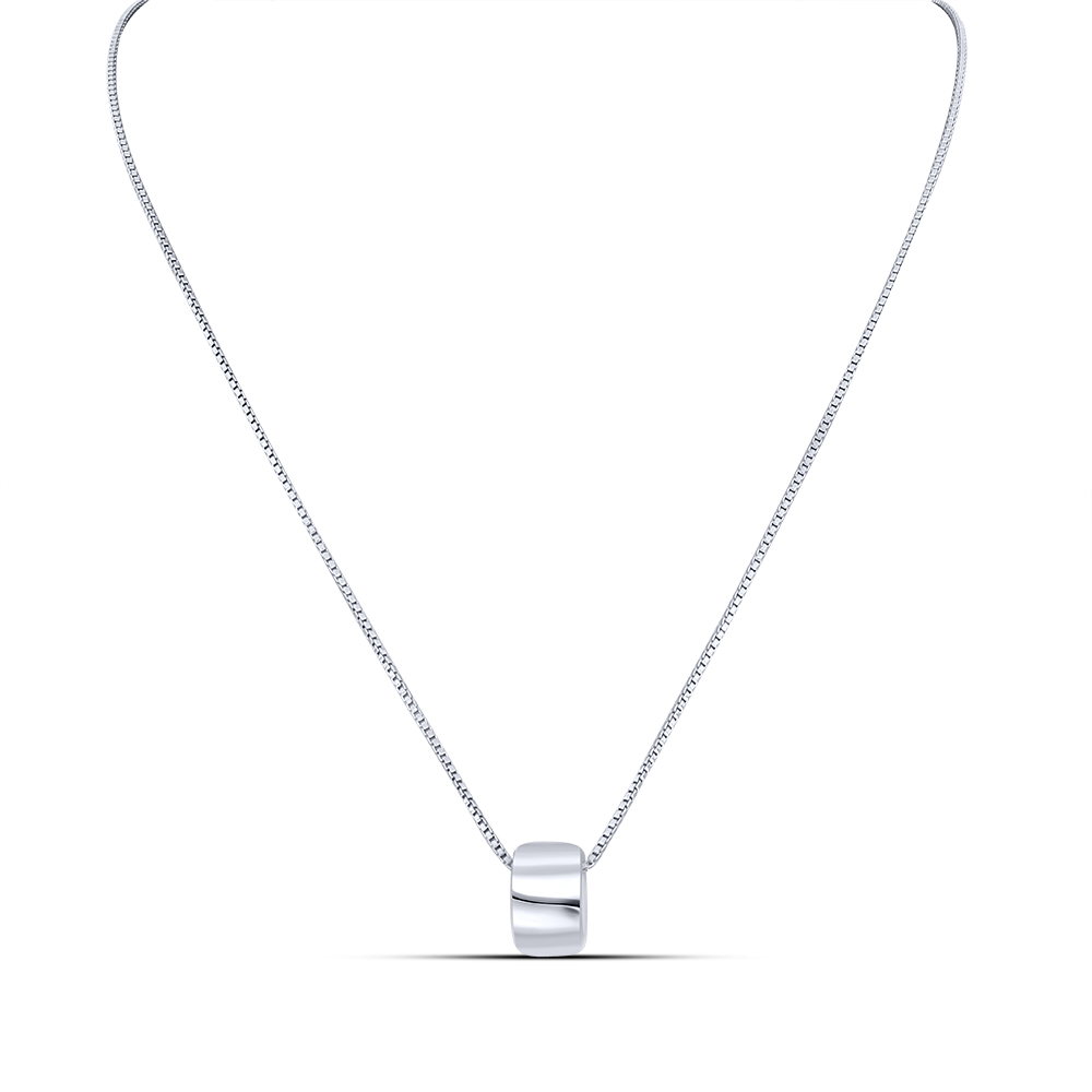 Colier din argint  cu pietre Cubic Zirconia Incolor