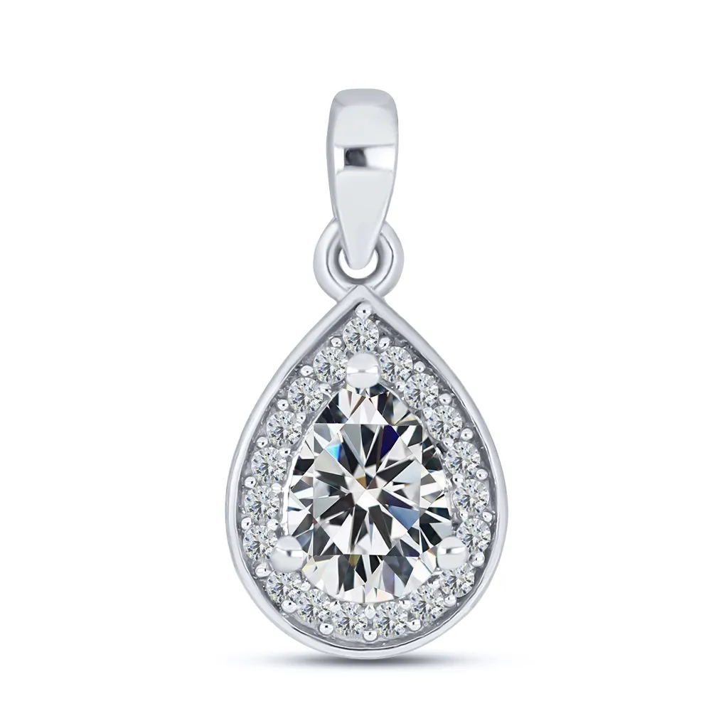 Pandantiv din argint cu Cubic Zirconia Incolor