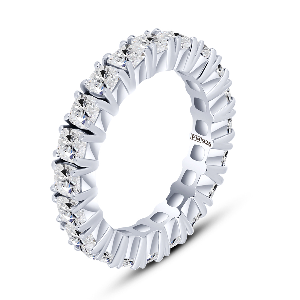 Inel din argint  cu pietre Cubic Zirconia Incolor
