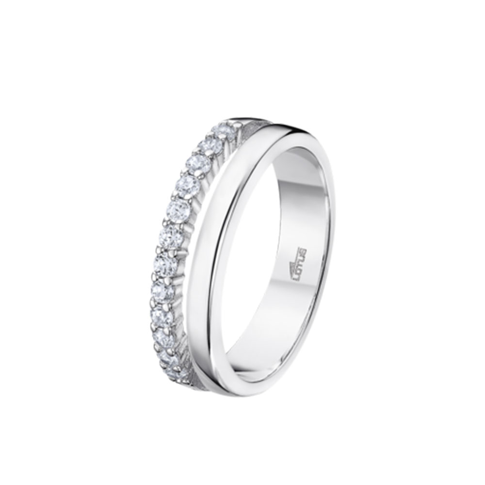 Inel din argint  cu pietre Cubic Zirconia Incolor