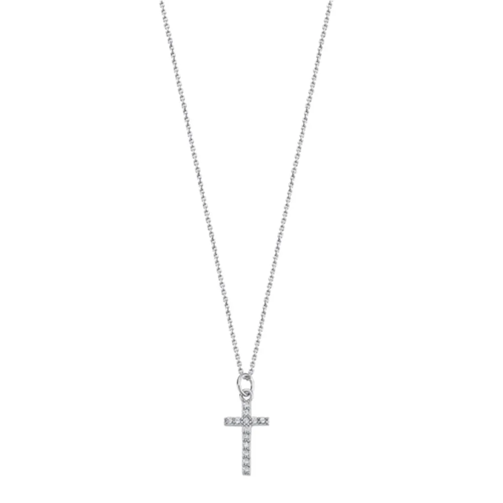 Colier din argint cu Cubic Zirconia Incolor