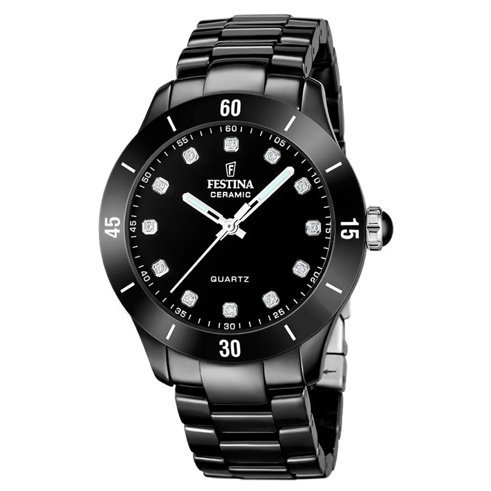 Часы FESTINA с камнями Swarovski