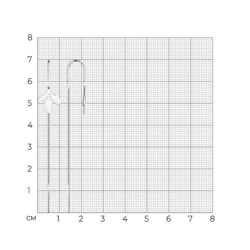 Cercei Lanț din argint  fără pietre