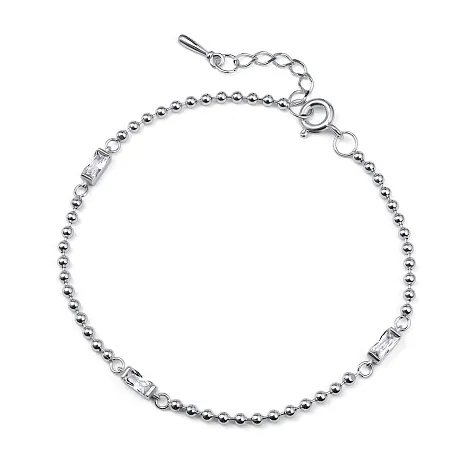 Brățară din argint cu Cubic Zirconia Incolor