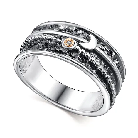 Inel din argint cu Diamant