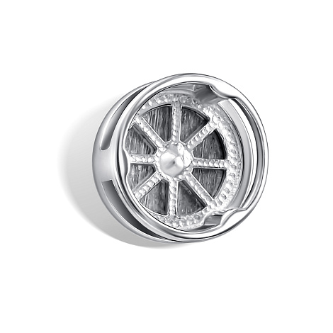 Подвеска из серебра с камнями Бриллиант