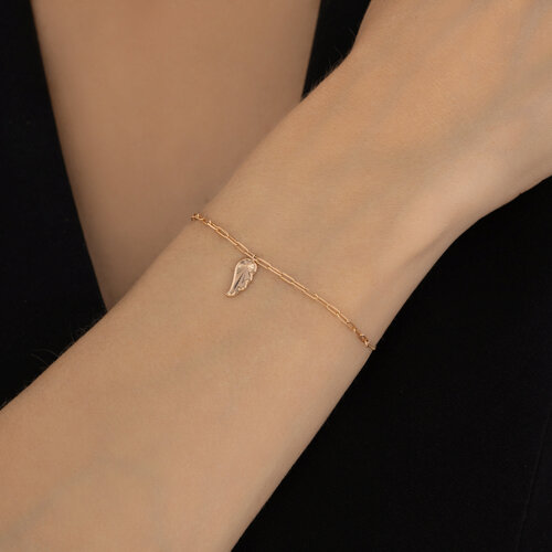 Brățară din aur roșu fără pietre