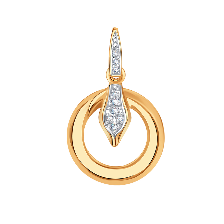 Pandantiv din aur roșu cu Diamant, Diamant negru