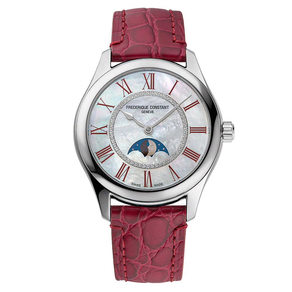 Часы FREDERIQUE CONSTANT с камнями Бриллиант