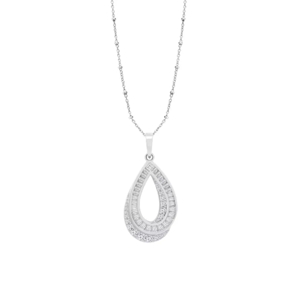 Colier din argint cu Cubic Zirconia Incolor