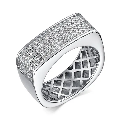 Inel din argint cu Cubic Zirconia Incolor
