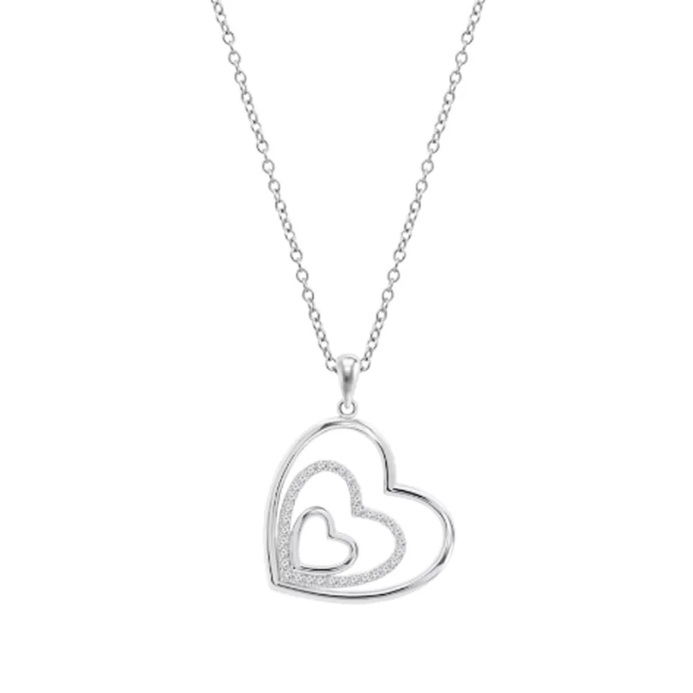 Colier din argint cu Cubic Zirconia Incolor