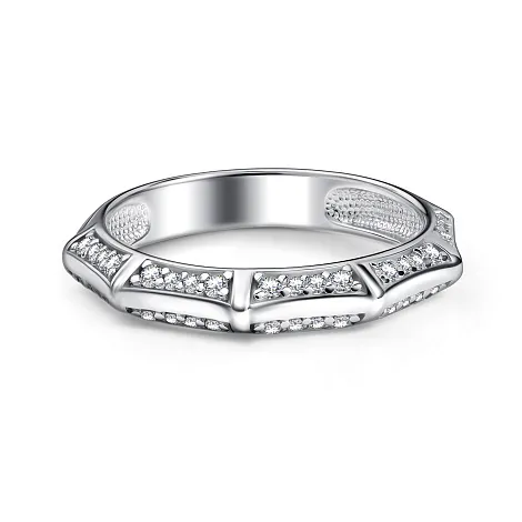 Inel din argint cu Cubic Zirconia Incolor